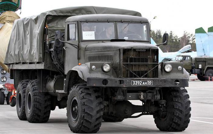 KrAZ-255B  - 技術的特性。 Kremenchug自動車工場