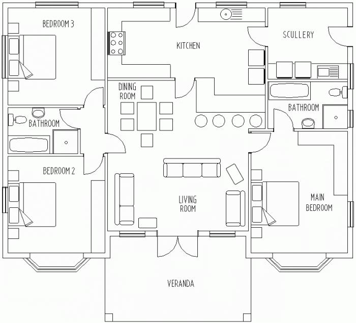 一階建ての住宅プロジェクト