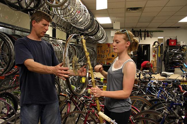 ヒントとトリック：自転車を気遣う