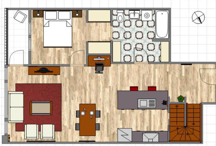 部屋に家具を配置するためのプログラム：利点と欠点