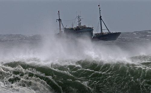 海の台風