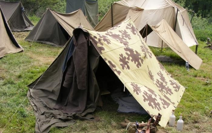 クロークテント - 兵士の友人、および他の種類のテント