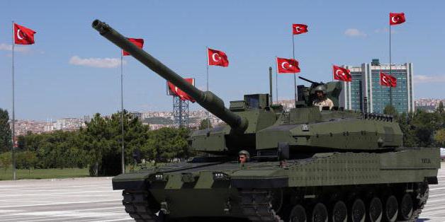 トルコとロシアの軍隊の構成の比較