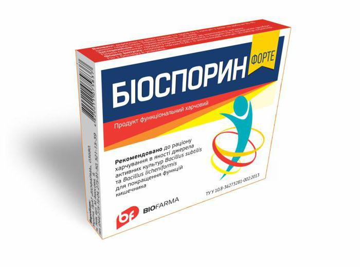 使用のためのbiosporin forte指示書